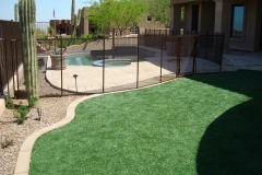 Desert-bronze-see-through-safety-fence